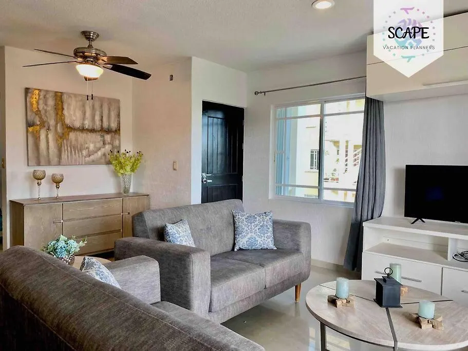 Apartamento Lindo y Acogedor Departamento con todo lo necesario Cancún 0*,