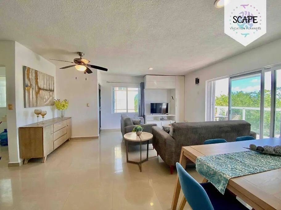 Apartamento Lindo y Acogedor Departamento con todo lo necesario Cancún México