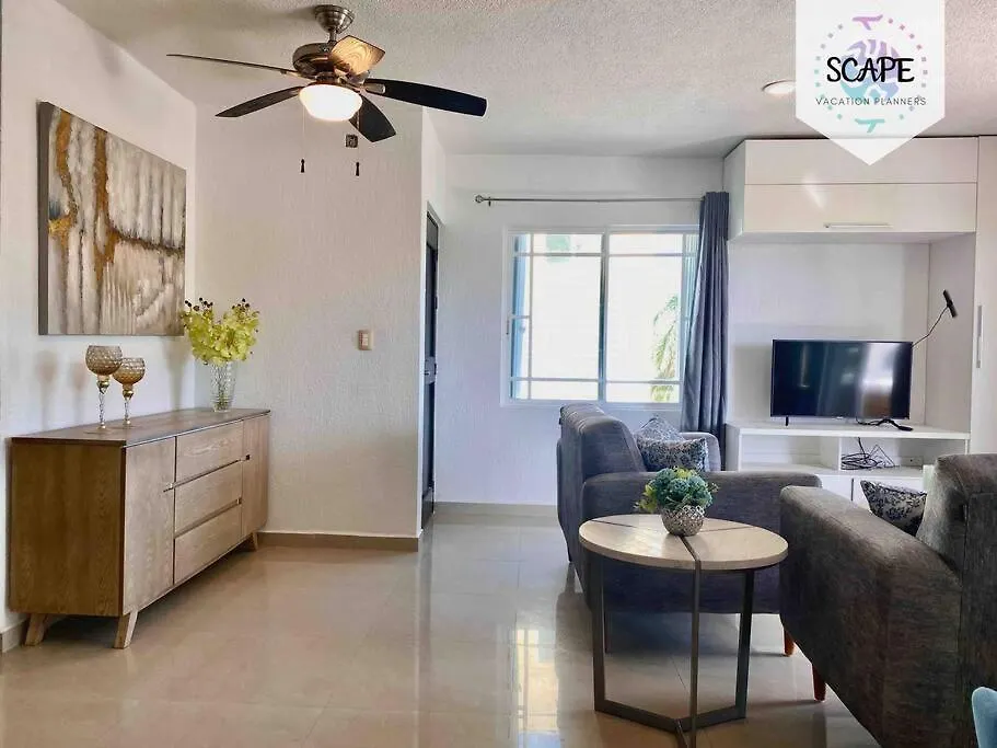 Apartamento Lindo y Acogedor Departamento con todo lo necesario Cancún