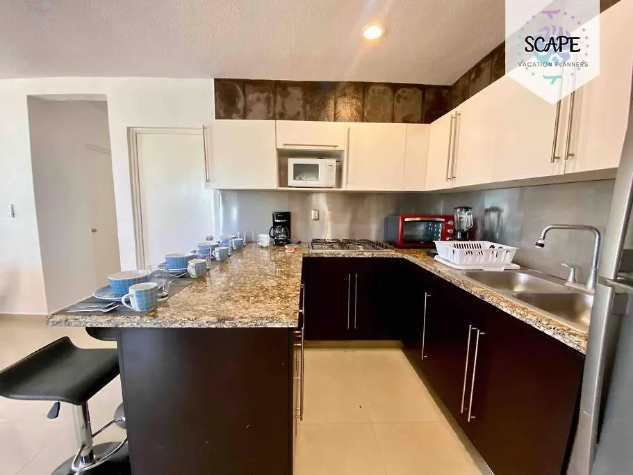 Apartamento Lindo y Acogedor Departamento con todo lo necesario Cancún