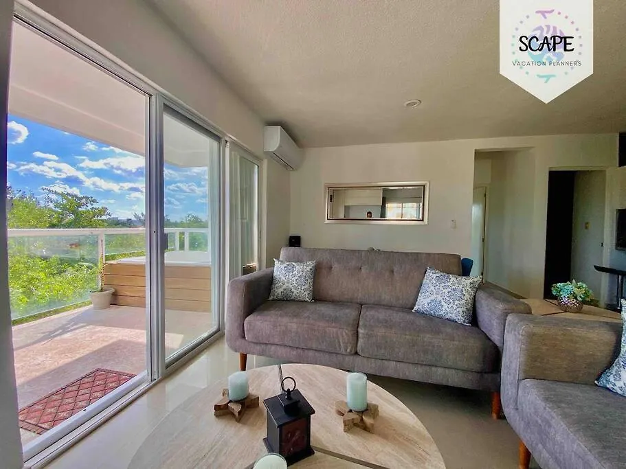 Apartamento Lindo y Acogedor Departamento con todo lo necesario Cancún