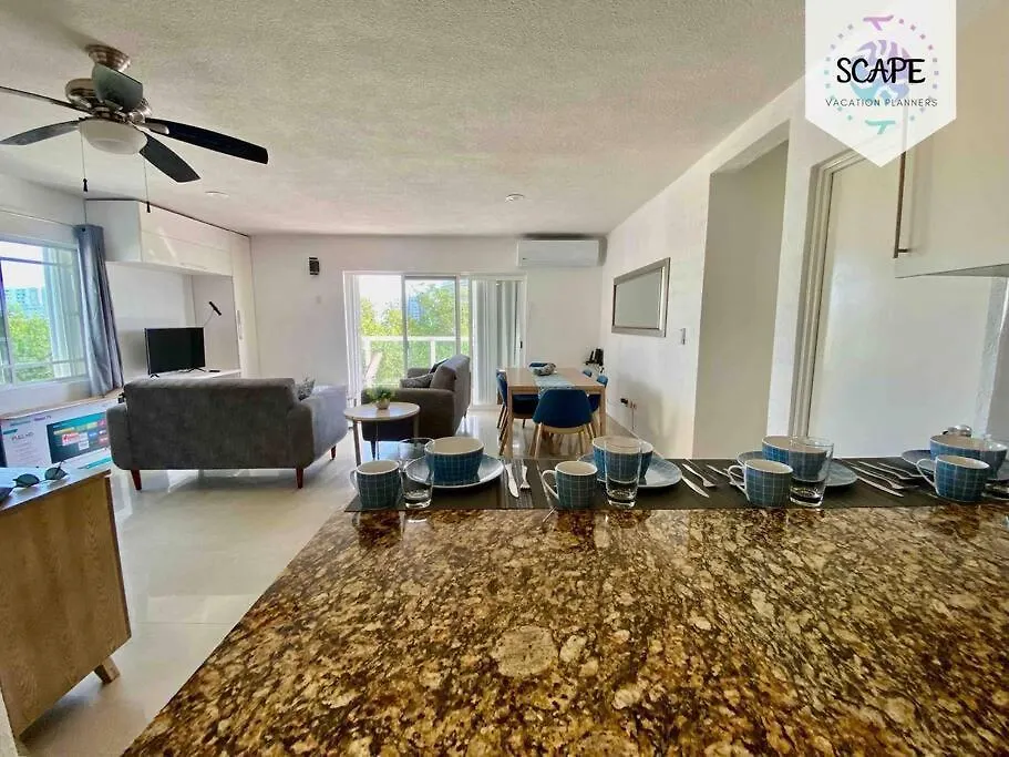 Apartamento Lindo y Acogedor Departamento con todo lo necesario Cancún México