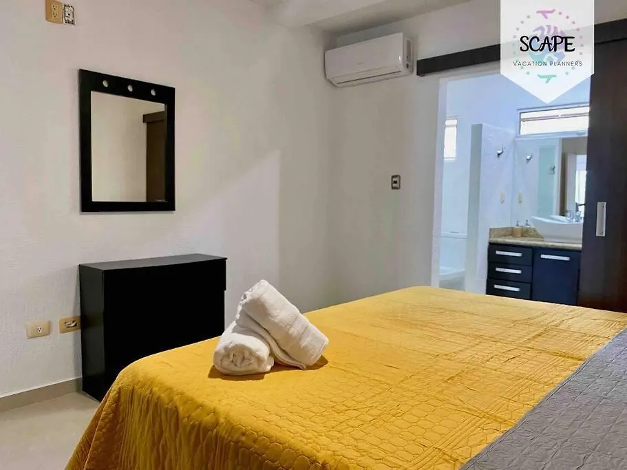 Apartamento Lindo y Acogedor Departamento con todo lo necesario Cancún México